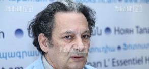 Пресс-конференция социолога  Агарона Адибекяна