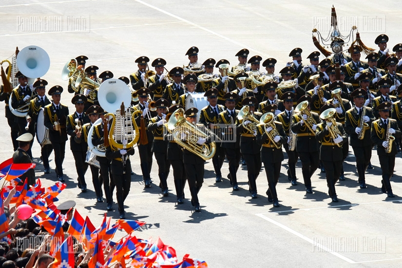 Shushi liberation and Artsakh army formation 20th anniversary parade