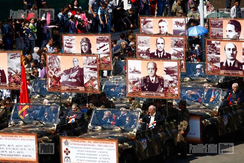 Shushi liberation and Artsakh army formation 20th anniversary parade