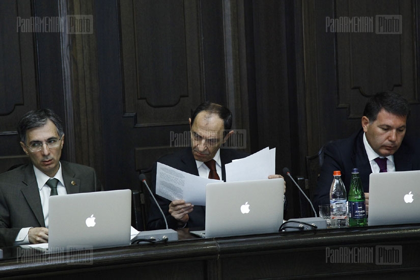 Заседание правительства Армении