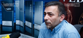 Пресс-конференция представителя оппозиционного АНК Аршака Банучяна
