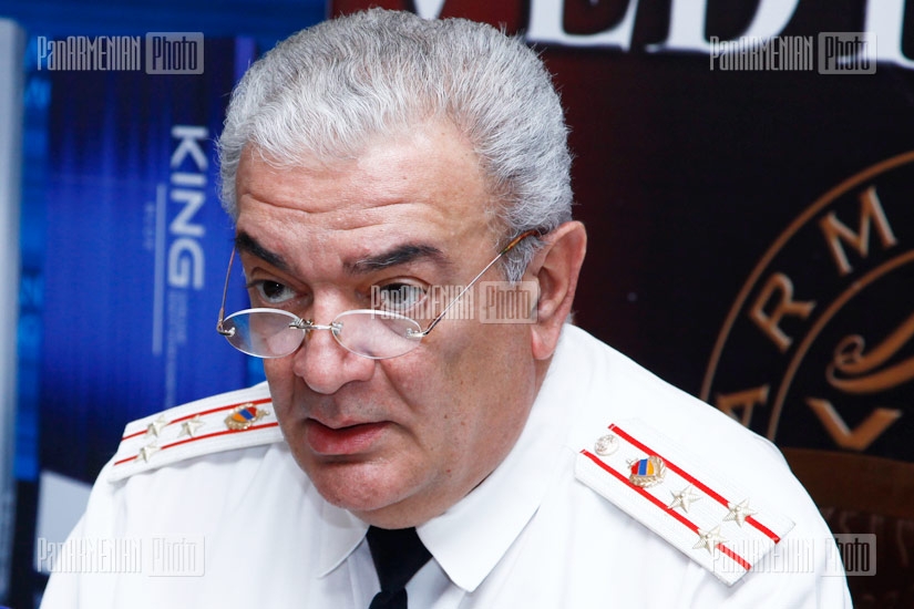 Пресс-конференция заместителя начальника Дорожной полиции РА Айка Саркисяна