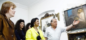 Президент фонда «Примерная мать» шейха Фариха Ахмед аль-Джабер ас-Сабах посетила Дом-музей Параджанова