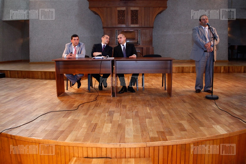 RA Minister of Education and Science and Tashir organization present awarding program of pedagogues 
