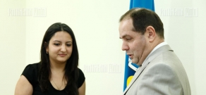 Awarding ceremony of winners of essays dedicated to 10th anniversary of CSTO foundation