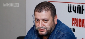 Press conference of singer and songwriter Davit Amalyan