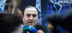 Press conference of military expert Davit Jamalyan