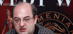 Press conference of political techniques expert Armen Badalyan