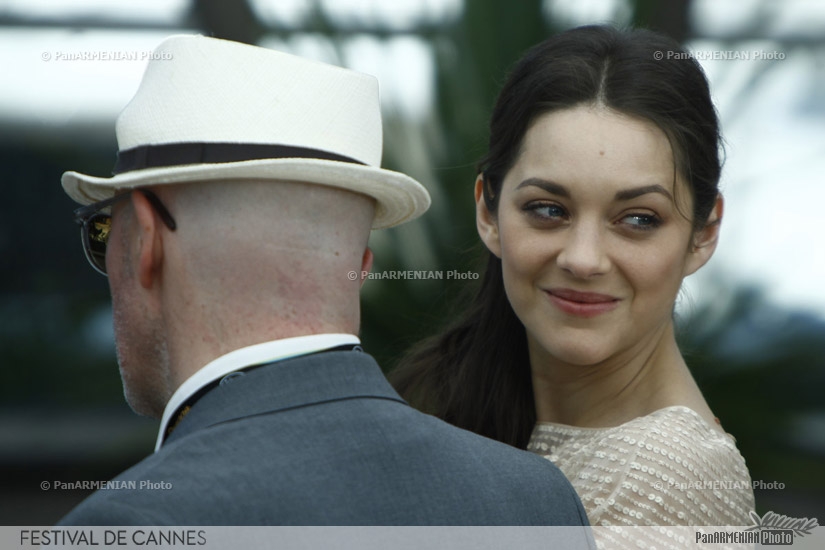French director Jacques Audiard and French actress Marion Cotillard