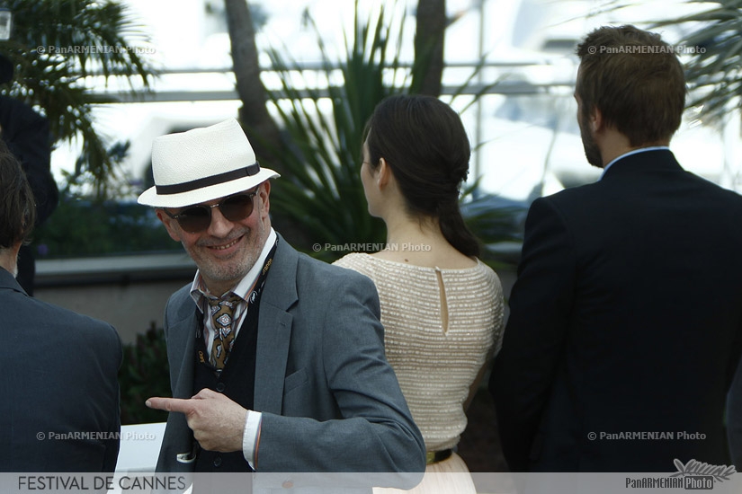 French director Jacques Audiard, French actress Marion Cotillard and Belgian actor Matthias Schoenaerts