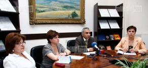 Press conference of Ministry of Culture dedicated to 