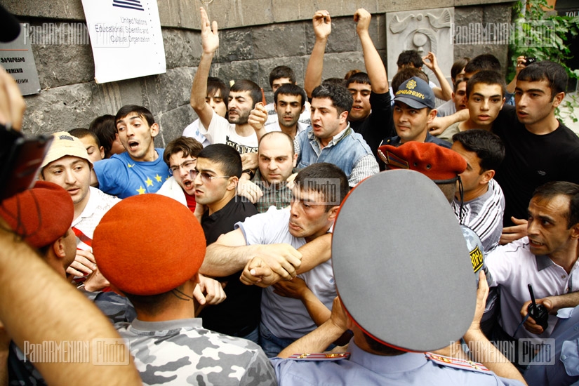 Diversity march in Yerevan