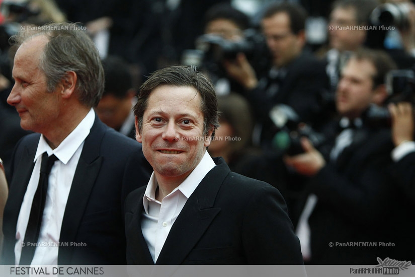French actor Hippolyte Girardot and French actor Mathieu Amalric