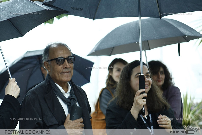 Iranian director Abbas Kiarostami