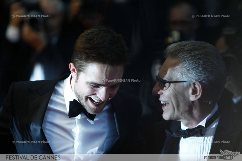 British actor Robert Pattinson and Canadian director David Cronenberg