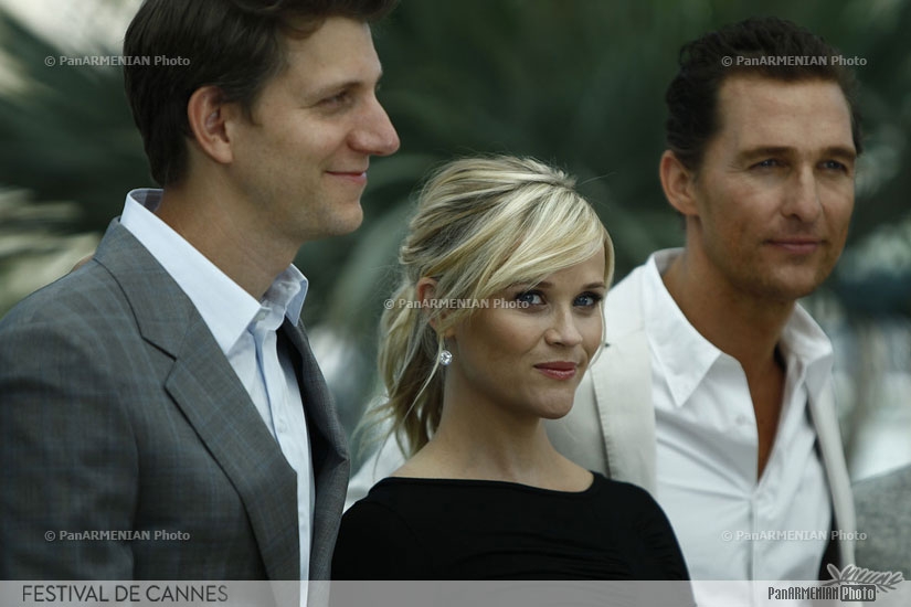 US actress Reese Witherspoon (C), US director Jeff Nichols (R) and actor US Matthew McConaughey