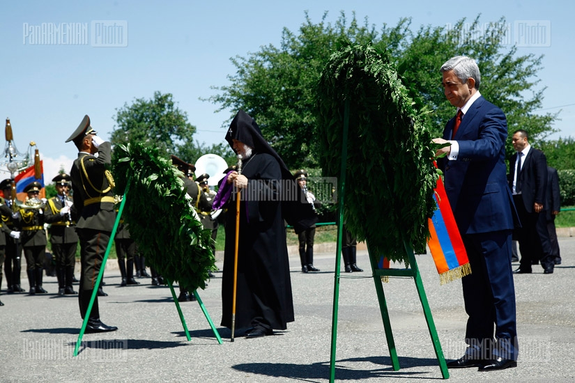 В Сардарапате прошли торжественные мероприятия в честь Дня первой Респбулики Армения