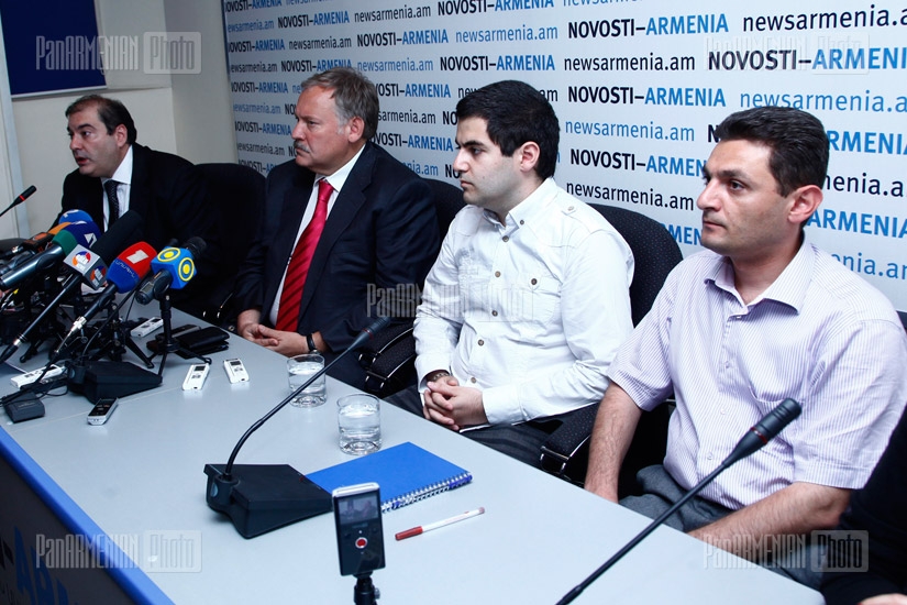 Press conference of the Director of Institute of CIS States Konstantin Zatulin