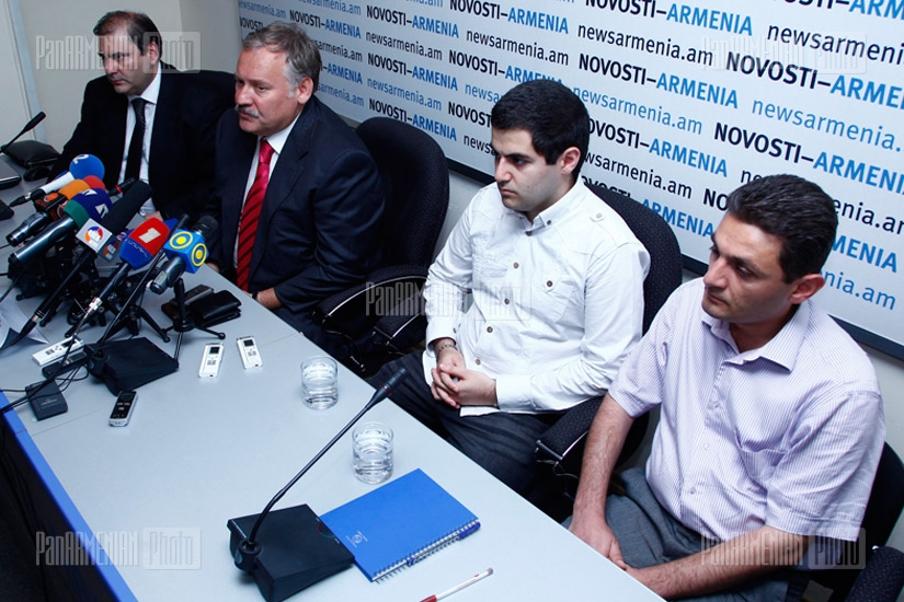 Press conference of the Director of Institute of CIS States Konstantin Zatulin