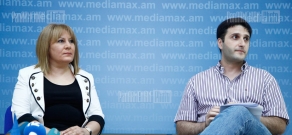 Press conference concerning reconstruction of Gyumri musical school N6