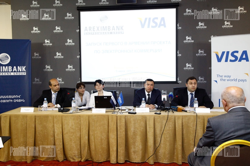 “Առէկսիմբանկը” և Վիզա ընկերությունը ներկայացնում են էլեկտրոնային առևտրի Հայաստանում առաջին նախագիծը