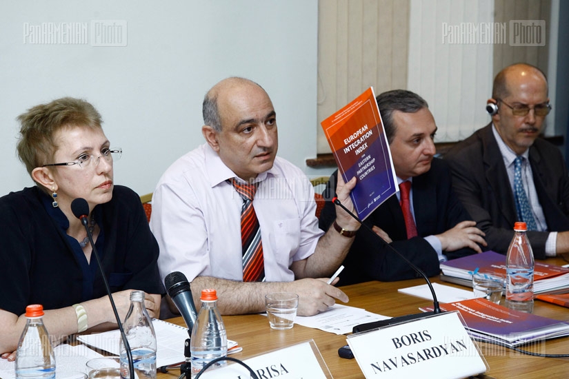 «Արեւելյան գործընկերության երկրների եվրոպական ինտեգրման ինդեքս. 2012» հետազոտության շնորհանդեսը