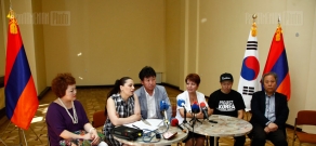 Press conference dedicated to 20th anniversary of Armenian-Korean diplomatic relations establishment