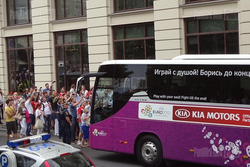 EURO2012. Վարշավան այսօր