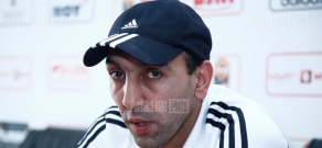 Press conference of RA National Football Youth Team Rafayel Nazaryan