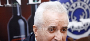 Press conference of Artsakh Liberation War Veterans' Union president Hamlet Hovsepyan