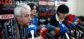 Press conference of Karine Kuyumjyan, Head of Census and Demography Division, NSS of RA and demographer Ruben Yeganyan