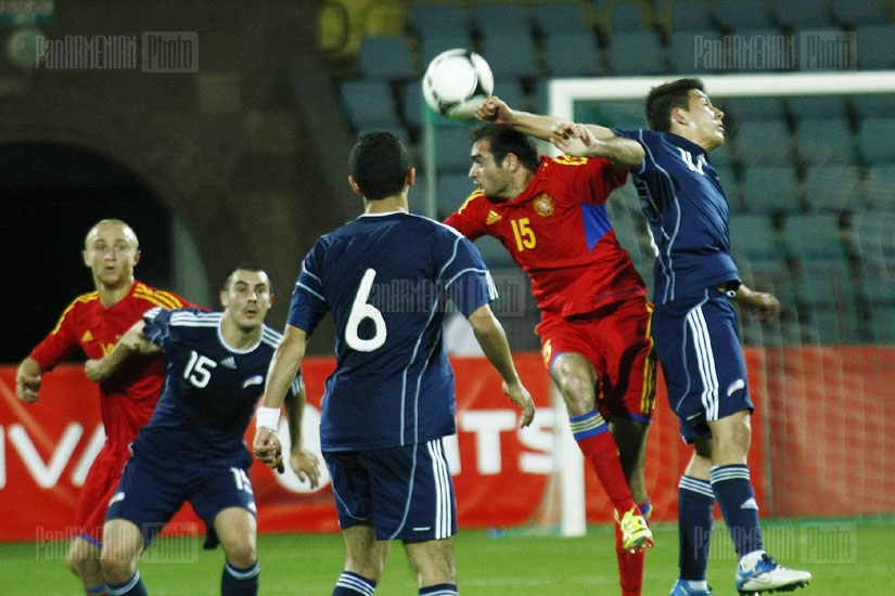 U-21 Armenia-Andorra football game 