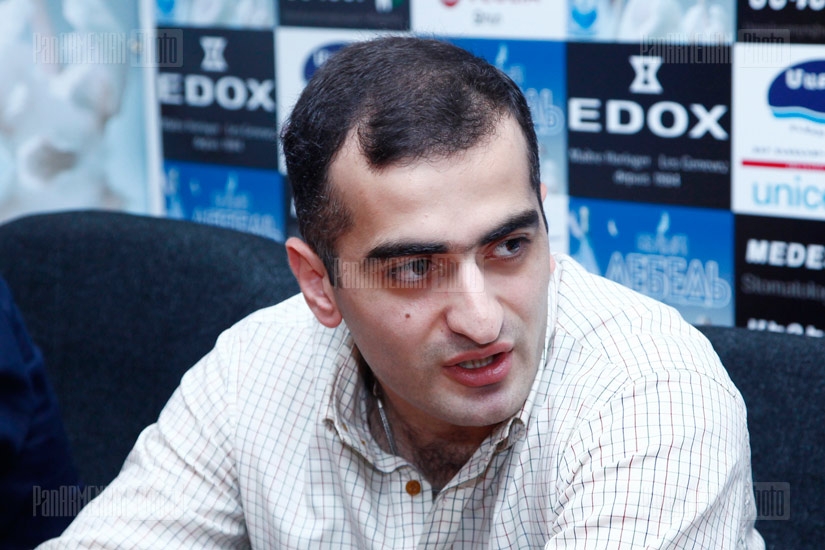 Press conference of BB Media representatives Karen Babajanyan, Eduard Kankanyan and Tigran Sargsyan