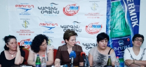 Press conference concerning support to Syrian-Armenians