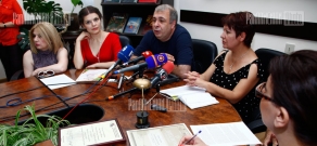 Press conference dedicated to international theatrical forum in Chisinau 