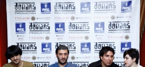 Press conference of Dorians and Derek Sherinian 