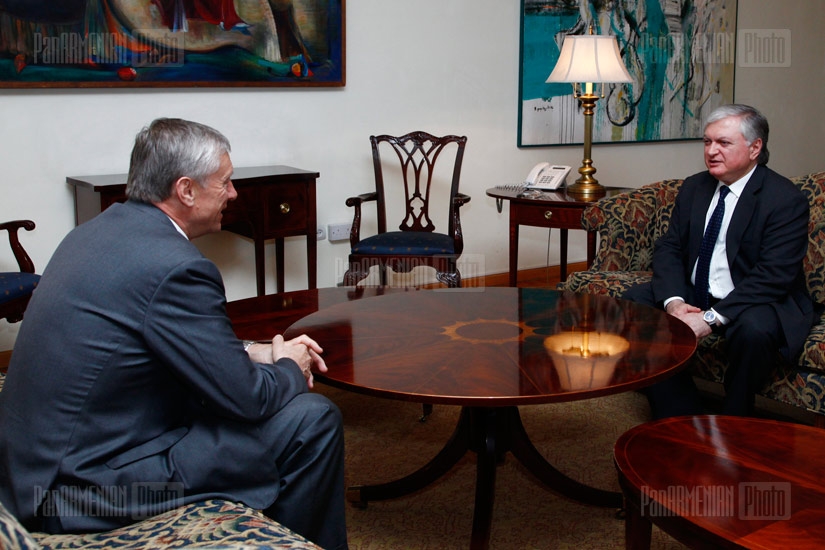 ՀՀ ԱԳ նախարար Էդվարդ Նալբանդյանն ընդունեց ՀԱՊԿ գլխավոր քարտուղար Նիկոլայ Բորդյուժային