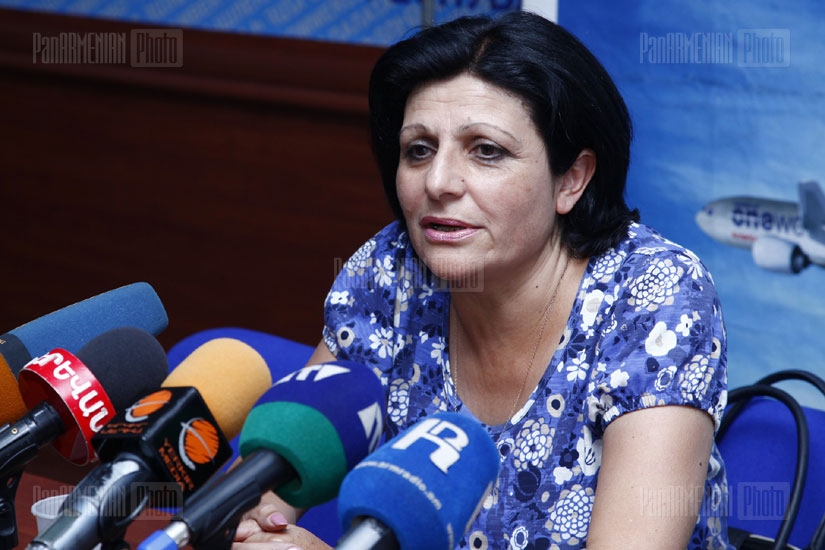 Press conference of Agriculture Ministry representative Gayane Sargsyan