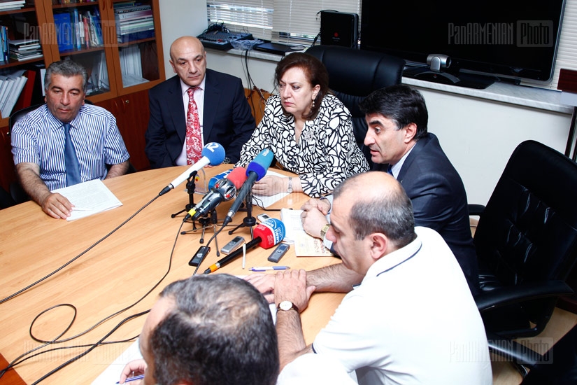 Press conference of RA Diaspora Minister Hranush Hakobyan and My Armenia festival director Samvel Haroyan