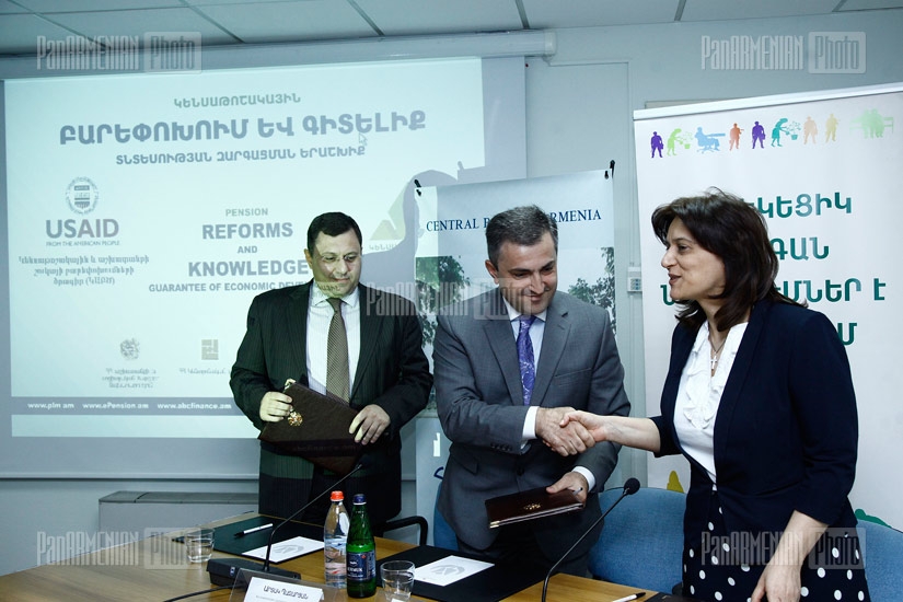 Launch of Pension Reforms and Knowledge. Guarantee for Economic Development initiative