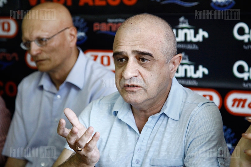 Press conference Lilit Pipoyan, Ruben Babayan and Samvel Karapetyan