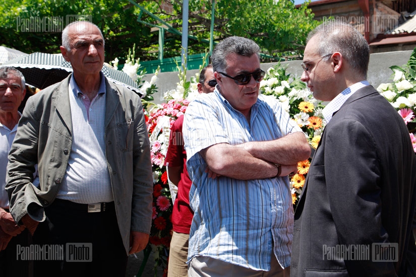 Vahe Avetyan's funeral ceremony