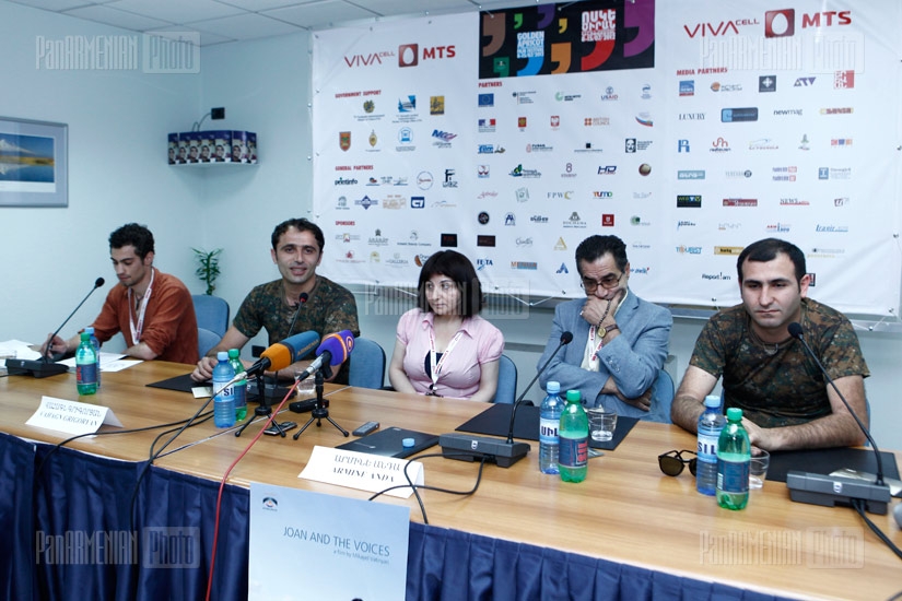 Press conference of Armine Anda and Vahagn Grigoryan 