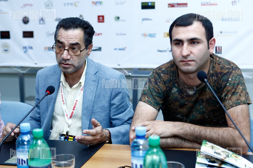 Press conference of Armine Anda and Vahagn Grigoryan 