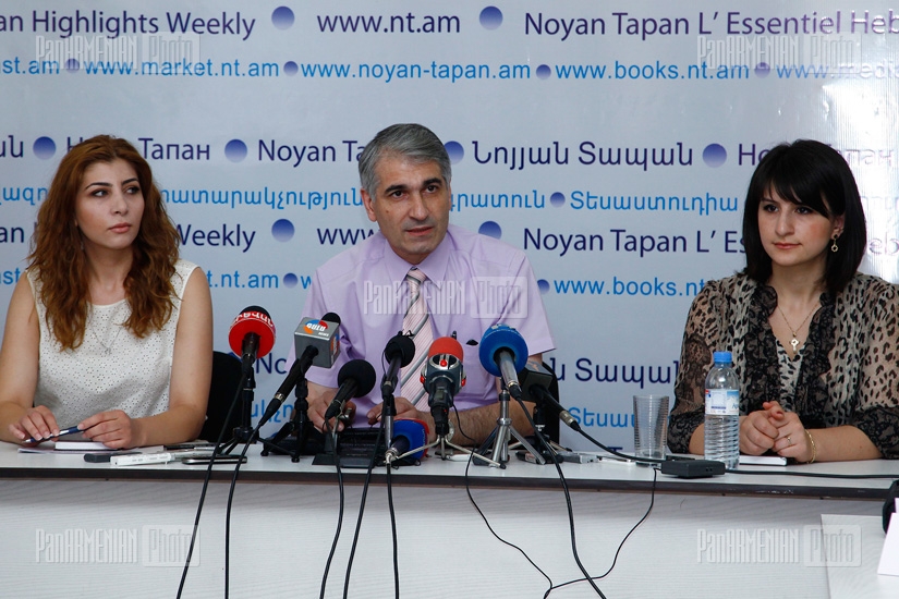  Press conference of “Armenian Consult” director Gagik Makaryan