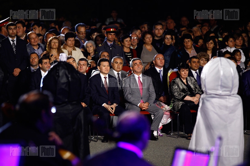 Opening ceremony of the FIDE Women's Grand Prix in Jermuk