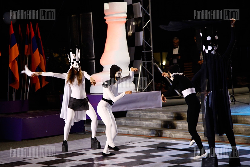 Opening ceremony of the FIDE Women's Grand Prix in Jermuk