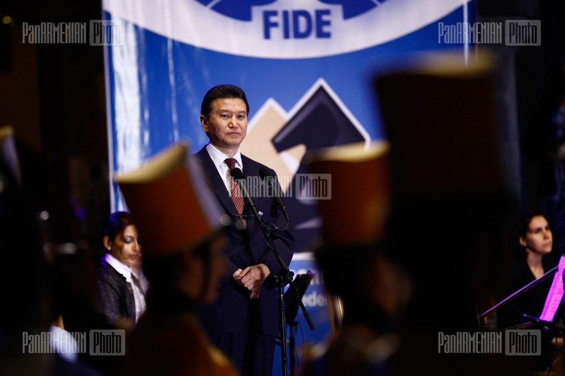 Opening ceremony of the FIDE Women's Grand Prix in Jermuk