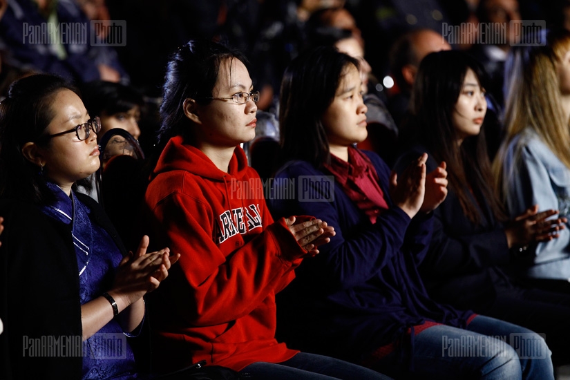 Opening ceremony of the FIDE Women's Grand Prix in Jermuk
