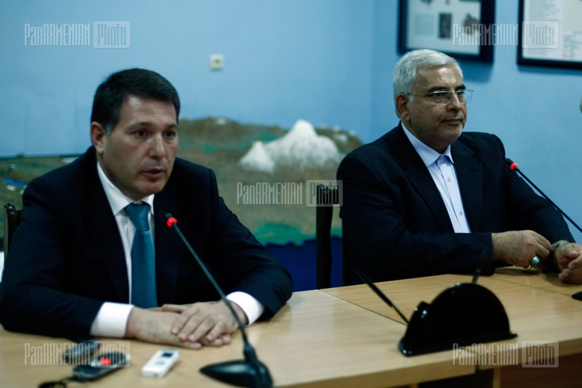 ՀՀ բնապահպանության նախարար պարոն Արամ Հարությունյանի և Իրանի փոխնախագահ Մոհամմադ Ջավադ Մոհամմադ Ռեզա Ռահիմիի հանդիպումը